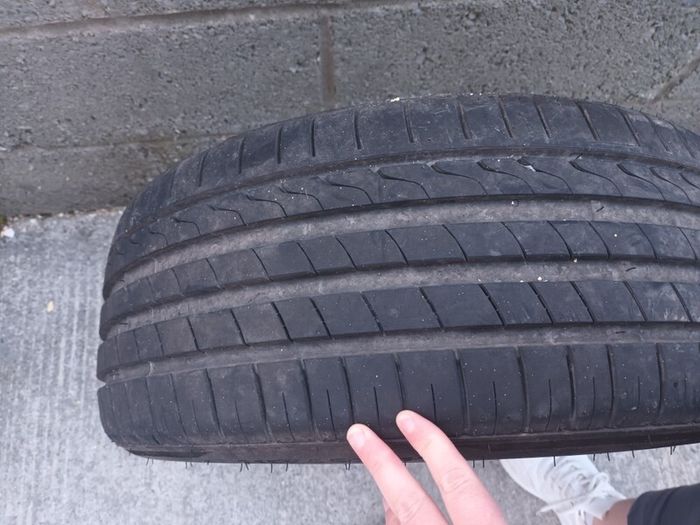 Two 215/45zr17 ecosport tyres