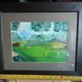 Nice golfing picture, water colour Image 3