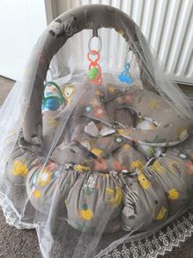 baby nest set and play mat (2 in 1)