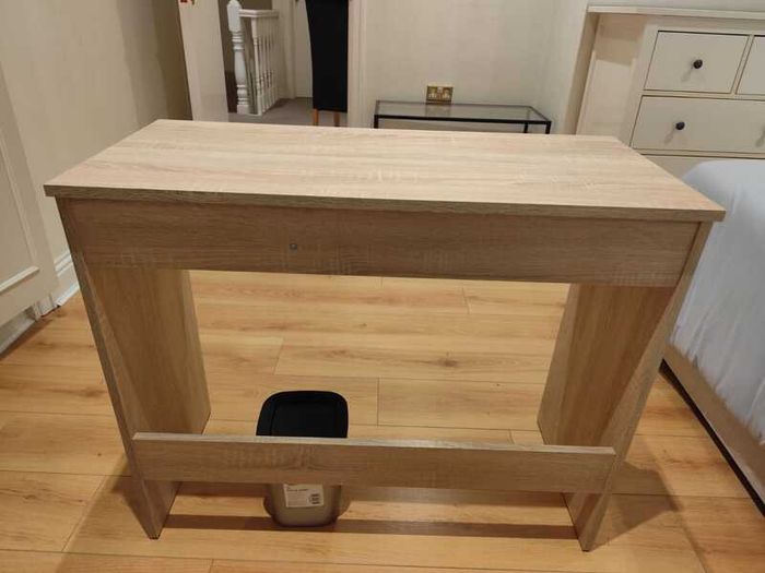 Small wooden table with drawer