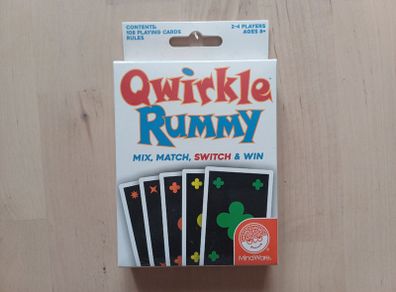 Qwirkle Rummy Family Card Game NEW