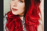 Bright Red - Temporary Hair Dye Kit