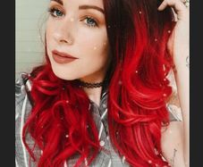 Bright Red - Temporary Hair Dye Kit