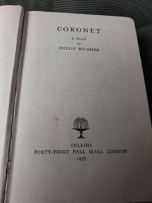 Coronet A Novel. By Philip Hughrs