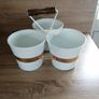 Triple plant pot, shoe holder Image 2