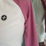 Gym and Coffee White and Mauve T Shirt - Size S Image 3