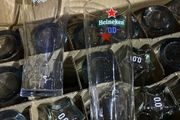 Heineken Pint Glasses.
