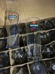 Heineken Pint Glasses.