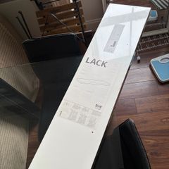 ikea lack shelf new white