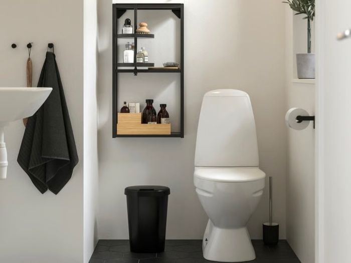 Small black bin