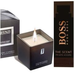 Limited  Boss Scent Mens Fragrance Candle