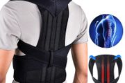 Adjustable Support Back Mens Womens Posture Corrector Shoulder Lumbar Brace Belt Men Women