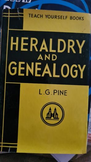 Heraldry And Genealogy By L. G. Pine. Hardback With Dustjacket In Good Condition