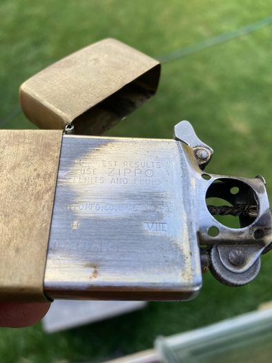 Brass Zippo Lighter for pipes