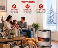 Paraffin- Rolf, Toyotomi  LC300 3Kw Fan Heater