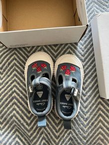 girls' shoes, size 20 Clarks