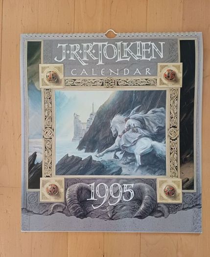 JRR TOLKIEN Six Vintage Calenders