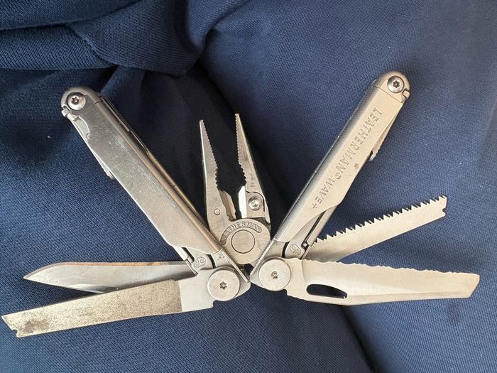 leatherman wave replaceable pliers USA made multitool edc fishing camping