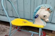 Vintage Child Push Horse