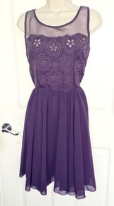 A/Wear Purple Dress in Size 10