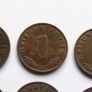 Germany 1939 Complete (all 7 ) Mint Marks set 1 Reichspfennigs Image 5