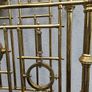 amazing four foot vintage brass bed FINAL REDUCTION... Image 8