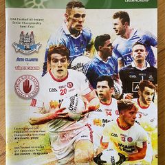 2017 Dublin v Tyrone - GAA All-Ireland Senior Football Championship Semi Final Programme
