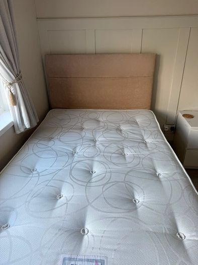 Small Double Ottoman Bed  Mattress &Headboard