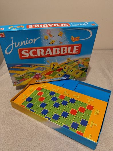 Junior Scrabble Classic 2 In 1 Board Game