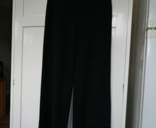 Hobbs Black 100% Wool Trousers Size 14.