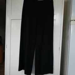 Hobbs Black 100% Wool Trousers Size 14.