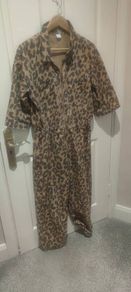 leopard print boilersuit