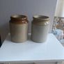 Two Vintage Stoneware storage Jars Image 8