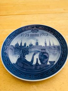 Royal Copenhagen Bincentenary Wall Hanging Plate