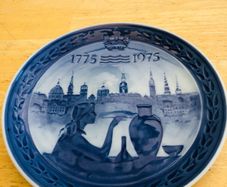 Royal Copenhagen Bincentenary Wall Hanging Plate
