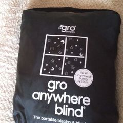 Gro blind and baby toy