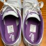 Puma Tallula Glam Ladies/Girls Athletic Gym Dance Shoe Trainers White/Purple UK4 EUR37 Image 9