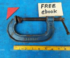 4" Record G Clamp