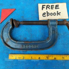 4" Record G Clamp