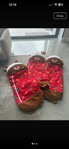 Christmas sleeping bags x 3