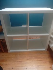IKEA cube shelves