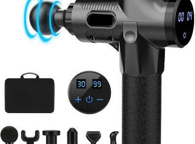 6 Head Massage Gun