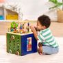 Battat Zany Zoo Wooden Activity Cube Image 7