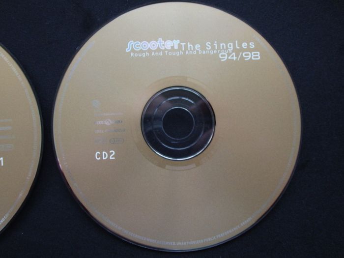 Scooter: The Singles:Rough Tough And Danger 2 CDs