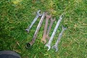 6 old spanners
