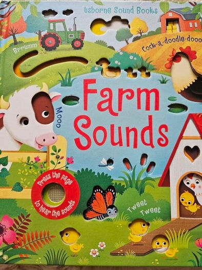 Usborne Farm Sounds by Sam Taplin
