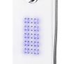 Shower Panel Unit Aluminium 20x44x130 cm White Image 4