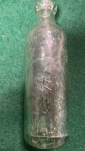 Aqua mineral bottle 1920