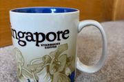 Collectible Starbucks Coffee Singapore Mug