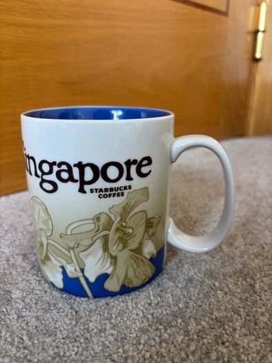 Collectible Starbucks Coffee Singapore Mug